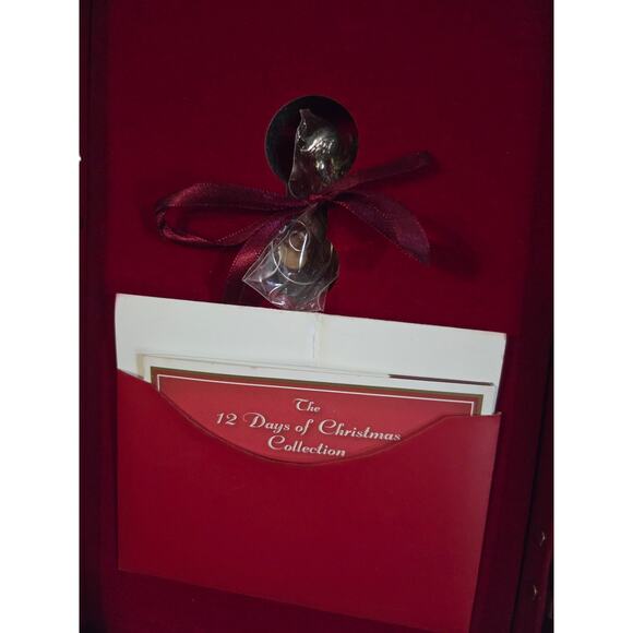 New 1st Ed Waterford Crystal 12 Days of Christmas Partridge Champagne Flute - Picture 2 of 11